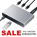 【楽天1位受賞】Thunderbolt4 ドッキングステーション ハブ 2画面出力 TB4×3ポート 85W PD充電 TB4ケーブル付き 40Gbps 4K/60Hz×2画面 USB A サンダーボルト Mac Windows