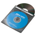【最大10%OFFクーポン配布中!6/25(水) 23:59まで】CD/DVD不織布ケース(ブルーレイディスク対応・50枚入り・ブラック) FCD-FNBD50BK サンワサプライ
