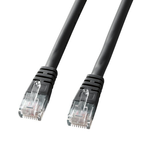 Cable - Cat 5e単線LANケーブル（1m・ブラック）