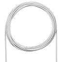 LANケーブル 300m CAT6A ホワイト 難燃素材 PoE対応(100mまで) 単線 UTP コネクタ無し 自作用 レングスマーク1m KB-T6A-CB...