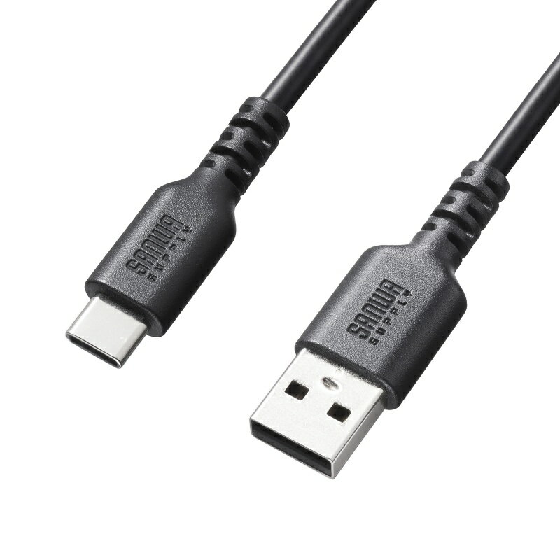 USB 2.0 Type-Cケーブル C-A ストレート 1m KU-CA10TK2 サンワサプライ