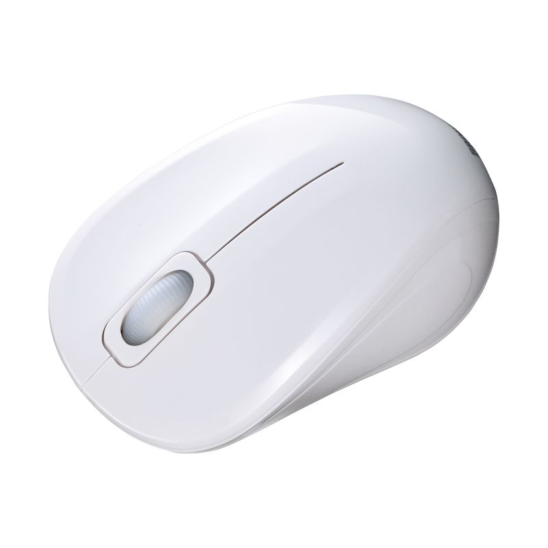 マウス Bluetooth 無線 ワイヤレス 静音 抗菌 抗菌マウス ブルーLEDセンサー SIAA Ver.5.0規格 ブルートゥース ホワイト MA-BBSK315BK サンワサプライ