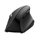 エルゴノミクスマウス マウス Bluetooth 無線 ワイヤレス 静音 抗菌 ブルーLED SIAA ISO 22196取得 ブルートゥース ブラック