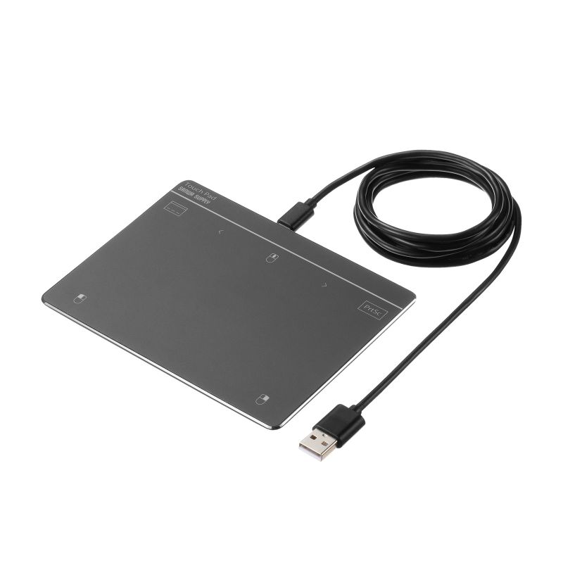 タッチパッド 有線 振動機能 USB トラックパッド ワイヤレス 薄型 高精度 スクリーンキーボード ジェスチャー機能 Wi…