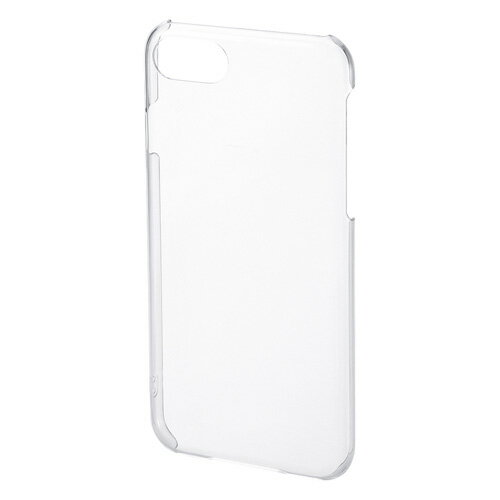 iPhone 8 7 SE（第2世代 2020年モデル）ハードケース（クリア） PDA-IPH014CL サンワサプライ