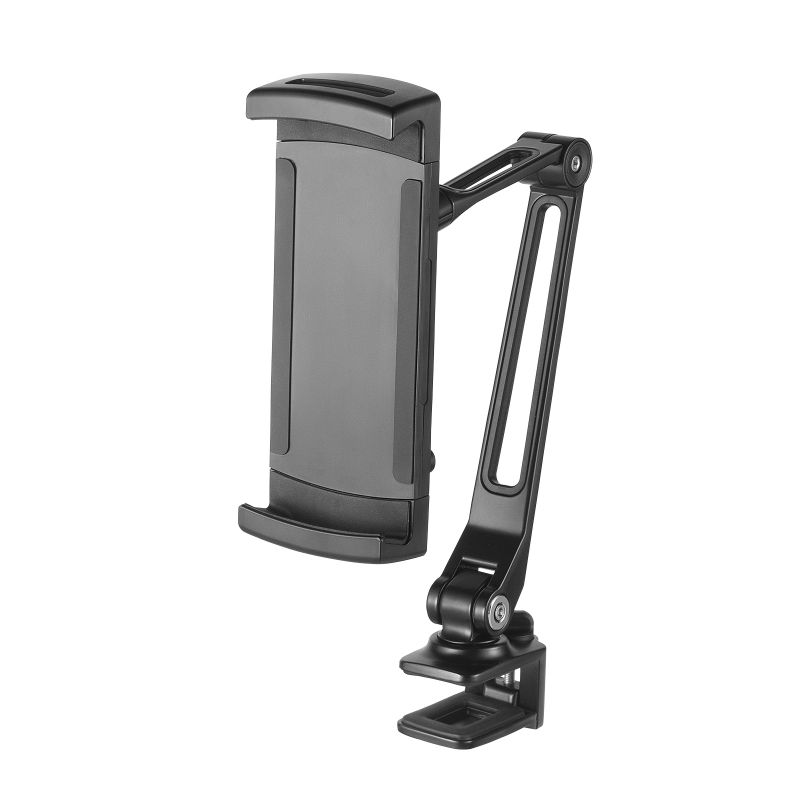 モバイルモニタースタンド クランプ 17.3インチ 16インチ 15.8インチ 15.6インチ 360°回転 3関節アーム 高さ 角度調…