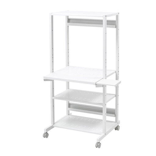パソコンデスク 省スペース 収納 RoHS10対応パソコンラック W650×D610mm 60cm幅 RAC-505 サンワサプライ パソコンデスク 省スペース 収納 RoHS10対応パソコンラック W650×D610mm 60cm幅 RAC-505 サンワサプライ