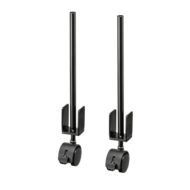 パーティション SPT-PB用金具 I字型金具+キャスター2本セット SPT-PBKG2（楽天・サンワダイレクト楽天市場店）