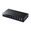 ドッキングステーション パソコン 切替器 PC Type-C/HDMI接続 2台切替 KVMスイッチ HDMI Type-C PD給電対応 エミュレーション非搭載 Win Mac対応
