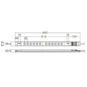 15Aコンセントバー(19インチサーバーラック...の紹介画像2