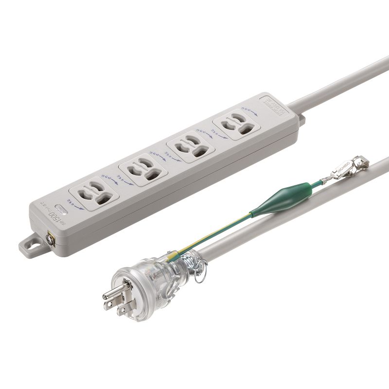 電源タップ 4個口 延長コード テーブルタップ 2P3P差込両対応 マグネット固定可能 抜け止めタイプ アー..