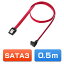 LꥢATA3֥ʥȥ졼¦åդ0.5m TK-SATA3-05UL 掠ץ饤