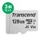 Transcend microSDXC 128GB Class10 UHS-I U3 V30 A1 ޥSD microSD 饹10