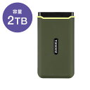 ポータブル SSD 2TB USB 3.2 Gen 2x2 転送速度 最大 2,000 MB/s ESD380C TS2TESD380C トランセンド Tran...