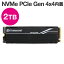 ڥݥ200OFF 4/27()9:59ޤǡTranscend PCIe M.2 SSD 250H 2TB NVMe PCIe Gen44 3D NAND TS2TMTE250H