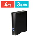 【5/1限定！抽選で100％ポイント還元 】Transcend 外付けHDD 4TB StoreJet 35T3 USB3.0 3.5インチ 3年保証 ハードディスク 外付けHDD