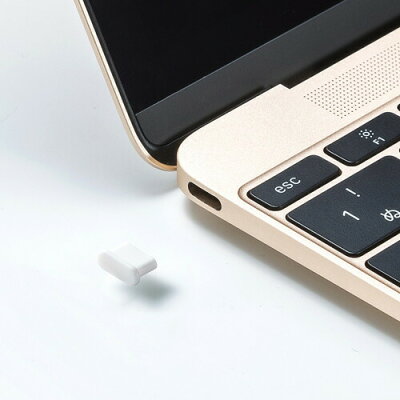 コネクタキャップ(USB Type-C用・ホワイト) TK-CAP6W サンワサプライ - Image 2