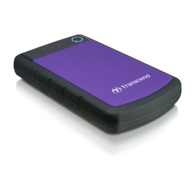 ポータブルHDD 2TB StoreJet 25H3P USB3.0 耐衝撃 シリコンアウターケース ハードディスク 外付けHDD ポータブルハードディスク トランセンド Transcend - Image 2