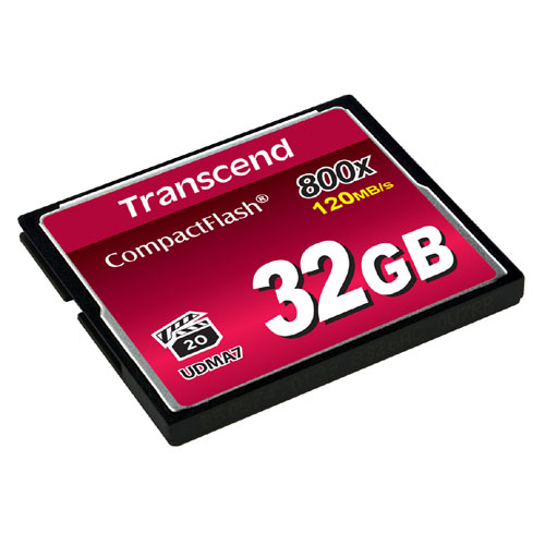 【6/1限定！抽選で100％ポイント還元 】Transcend コンパクトフラッシュ 32GB 800倍速 5年保証 2