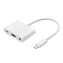 USB Type-Cハブ USB Type-C USB Aポート USB5Gbps(3.2 Gen1)対応 USB PD100W 3.5mm DAC搭載 USB...