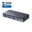 ドッキングステーション USB Type-C HDMI×2 LAN付 4K/60Hz PD100W対応 画面出力 PD充電 据え置き