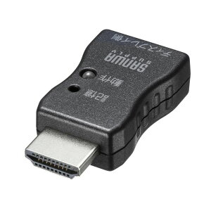 【クーポンで200円OFF！ 4/27(土)9:59まで】EDID保持器 HDMI ディスプレイ 学習 パソコン デバイス 4K/60Hz HDCP2.2 映像機器 家庭用ゲーム機 テレビ VGA-EDID サンワサプライ