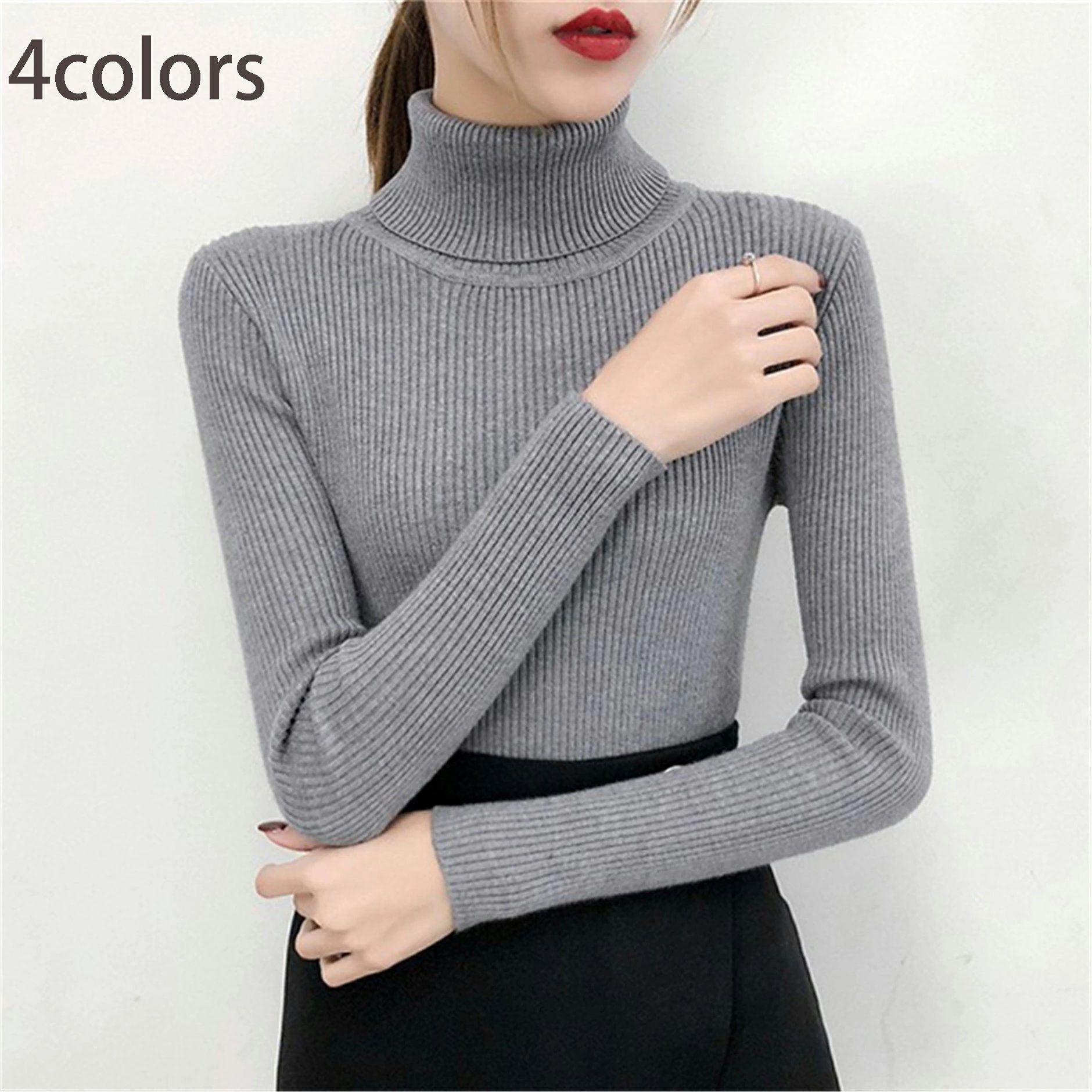 リブニット レディース Vネック 春 秋 冬 長袖 ノースリーブ 無地 シンプル きれいめ おしゃれ セクシー