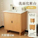 【新発売限定記念価格!】洗面化粧台 幅55/75cm 両開きタイプ 洗面台 化粧台 化粧洗面台 リフォーム 下台 コンパクト洗面台 オシャレ シンプル 洗面所 ...