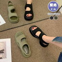 【最大P57倍,実質3942円 8/11 まで】「韓国で大人気中」 サンダル レディース 美脚サンダル 平ヒール 痛くない カジュアル おしゃれ 新品 夏 履き...