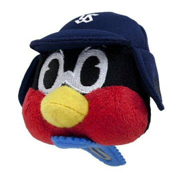 吉徳 つば九郎 ぱっちんどめ 182383(マスコット全長 6.5cm) 東京ヤクルトスワローズ/キャラクター/癒し/プレゼントに最適/ラッピング無料