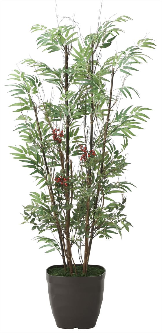 スーパーセール中P5倍！光触媒 光の楽園 黒竹＆南天1.62010K300人工植物 造花 フェイクグリーン おしゃ..