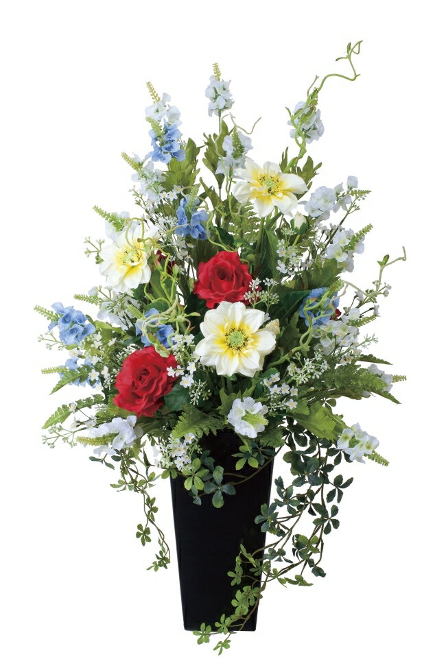 スーパーセール中P5倍！光触媒 光の楽園 グランディア 456A200約 幅55×奥行40×高82cm人工観葉植物 造花 フェイクグリーン フェイクフラワー フラワーアレンジメント おしゃれ インテリア 卓上