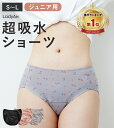 P5倍&20%OFFクーポン★【楽天1位】【ジュニア用】レディアン 吸水ショーツ 子ども用 サニタリーショーツ 安心 快適 吸水 吸収 綿 生理用 生理用パンツ...