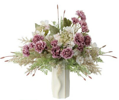 Rakuten - 【マラソン中P3倍】光触媒 光の楽園 ブルーカップアイ2657a135約 幅43×奥行28×高さ42cm 人工植物 造花 フェイクフラワー おしゃれ インテリア フロアタイプ 屋内対応型