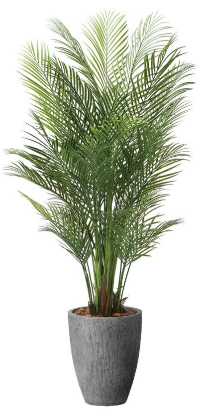 Rakuten - 【いつもありがとう母の日プレゼント】人工観葉植物 光の楽園/光触媒 ナチュラルアレカパ—ム1.752500P750約 幅70×奥行70×高さ175cm造花 アーティフィシャルフラワー 葉物 造花・人工観葉植物 高さ〜200cm フェイクグリーン インテリア 大型 ディスプレイ