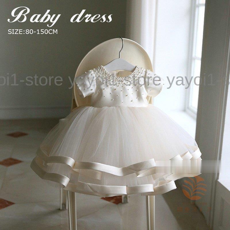 乐天商城 - ベビードレス 子供ドレス ベビー服 ワンピース 結婚式 新生児 カジュアル ワンピース お誕生日会 お祝い フォーマル セレモニードレス 入園式 撮影用 ギフト