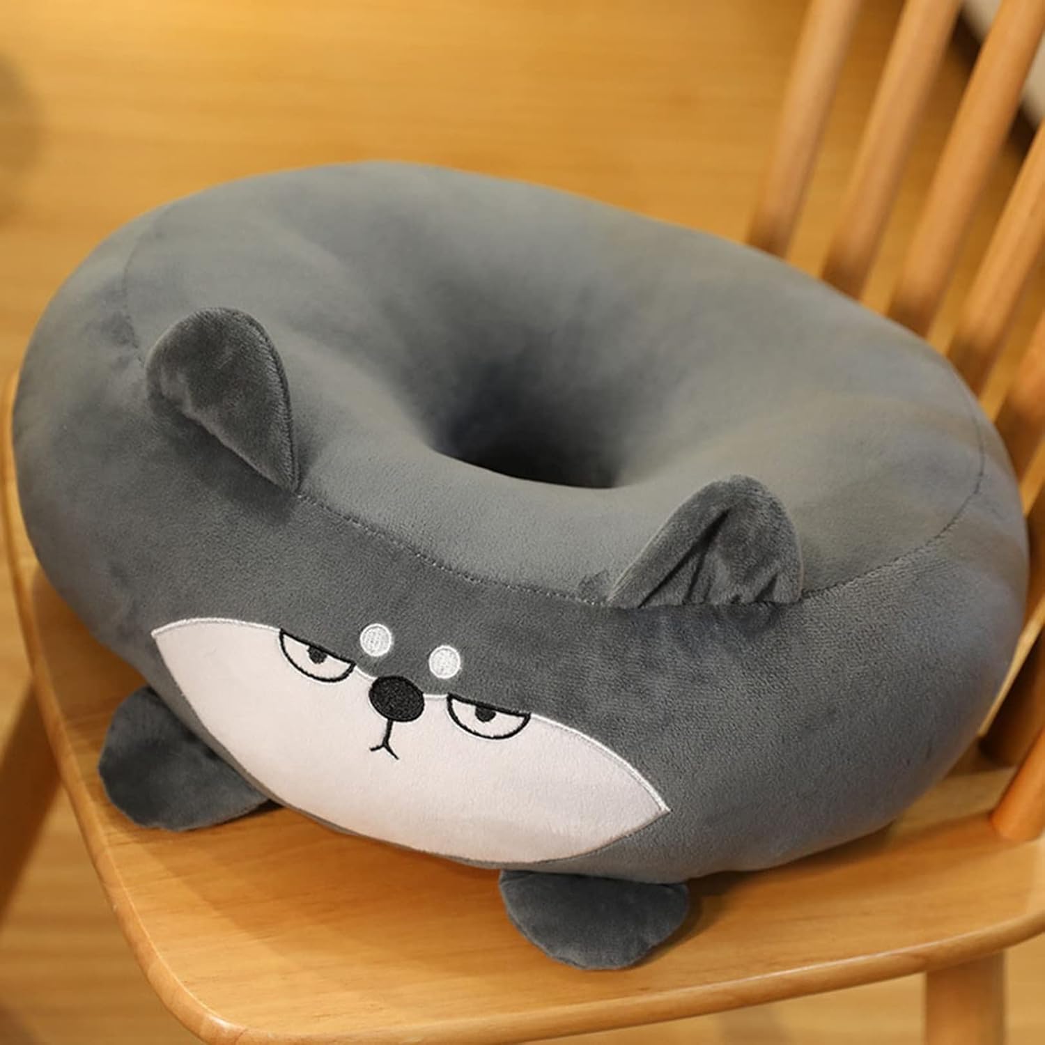 Other - シートクッション 座布団 漫画 可愛い 動物柄 厚め 高反発 厚さ15cm 柔らかい お尻に優しい 体圧分散 持ち運び 抱き枕 在宅勤務 オフィス 読書 車 保温 オールシーズン ざぶとん