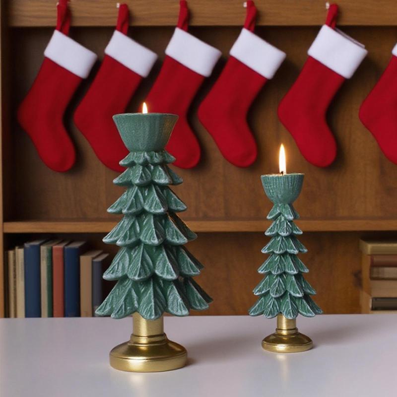 Other - クリスマスツリーキャンドルホルダーキャンドルスタンド実用的クリエイティブオーナメントギフトクリスマスデコレーションテーブルデコレーションホームベッドルーム用