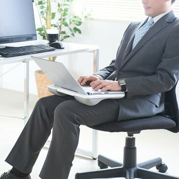 膝上テーブル ノートパソコンスタンド 軽量 ノートPC台 iPad タブレットPCスタンド ラップトップテーブル ひざのせクッションテーブル