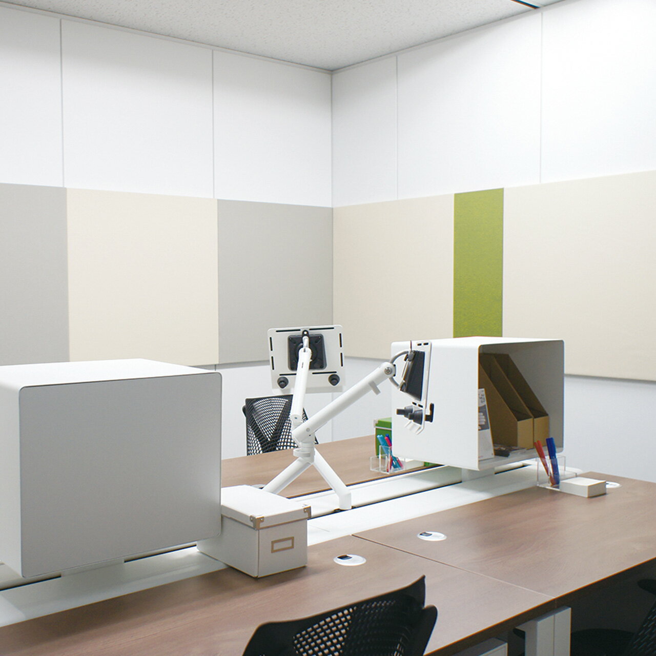 吸音パネル 壁 貼り付け 45cm 厚さ3cm 東京ブラインド フェルトーン