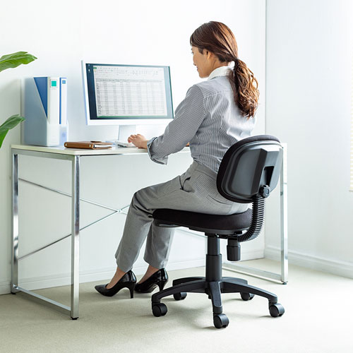 オフィスチェア 高耐荷重 環境配慮 低ホルムアルデヒド ブラック 会社 教室 事務椅子 学習椅子 学習チェア 事務用椅子 パソコンチェア