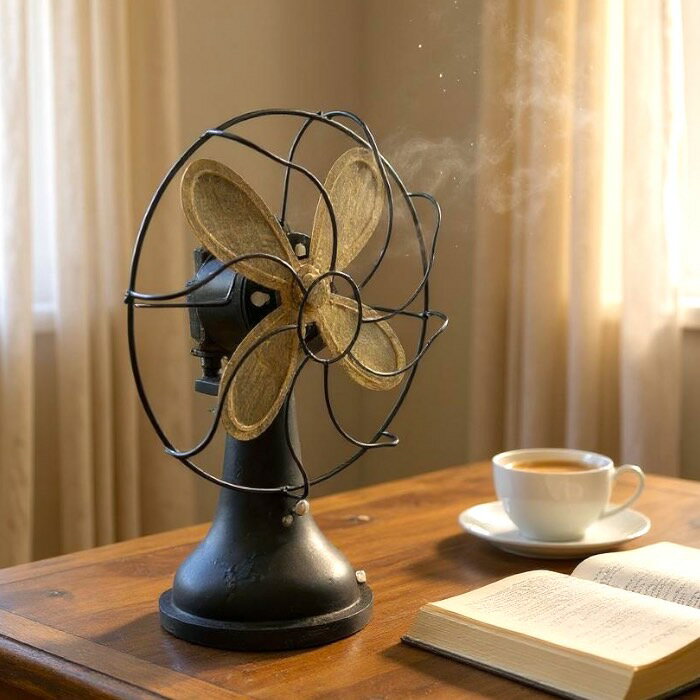 レトロ オブジェ 扇風機 アンティーク 昭和レトロ 置物 オーナメント インテリア プレゼント ギフト 景..