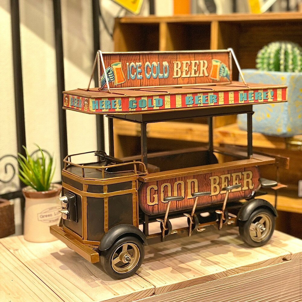 ブリキカー 43042 ビールツアー ビアバイク ブリキ おもちゃ 自転車 アンティーク レトロ コレクション..