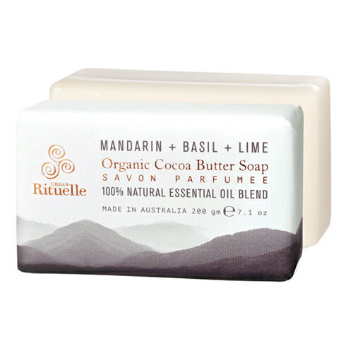 Urban Rituelle アーバン リチュエル Equilibrium イクイリブリアム Cocoa Butter Soap ココアバターソープ【天然成分】【オーガニック】【ベジタブルオイル】【ボディケア】【ココアバター】【高級】