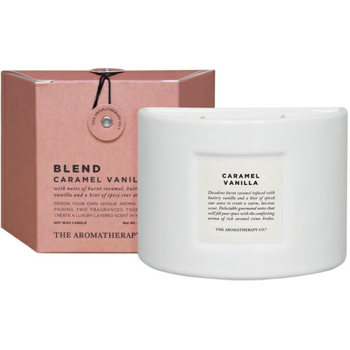 BLEND ブレンド CANDLE 280G ブレンドキャンドル280G CARAMEL VANILLA キャラメル バニラ【ルームフレグランス】【アロマ】【芳香剤】【ソイワックス】【ベジタブルワックス】【快眠】【リラックス】