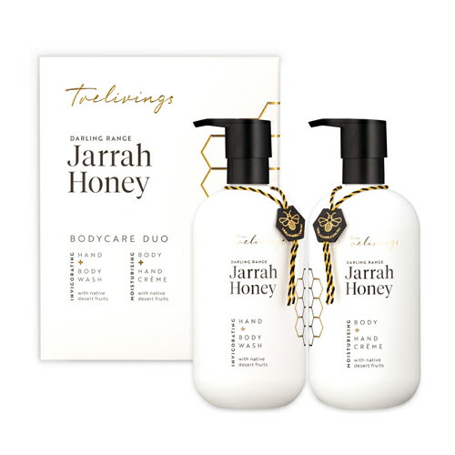 Trelivings トレリヴィングス Jarrah Honey ジャラハニー Body Care Duo Set ボディケアデュオセット|オーストラリア パラベンフリー 人工着色料フリー サルフェートフリー Trelivings トレリヴィングス Jarrah Honey ジャラハニー Body Care Duo Set ボディケアデュオセット|オーストラリア パラベンフリー 人工着色料フリー サルフェートフリー