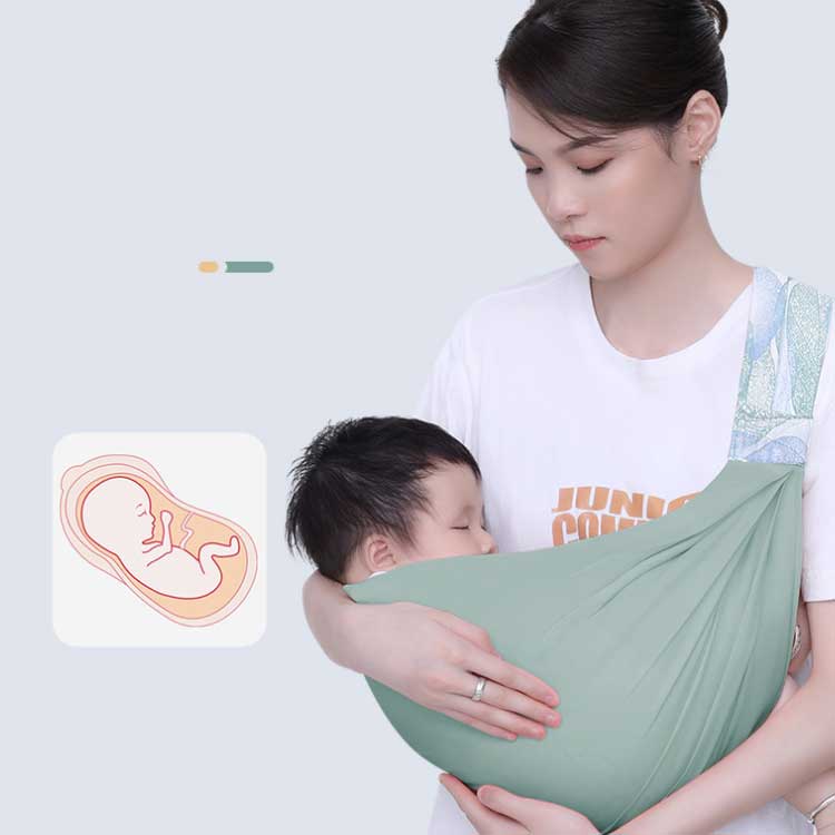 横抱き 通気 軽量 斜め掛け スリング 秋 多機能 緩さ調整可能 ベビーキャリー 片手抱っこ ベビースリング 夏 コンパクト 春 軽量