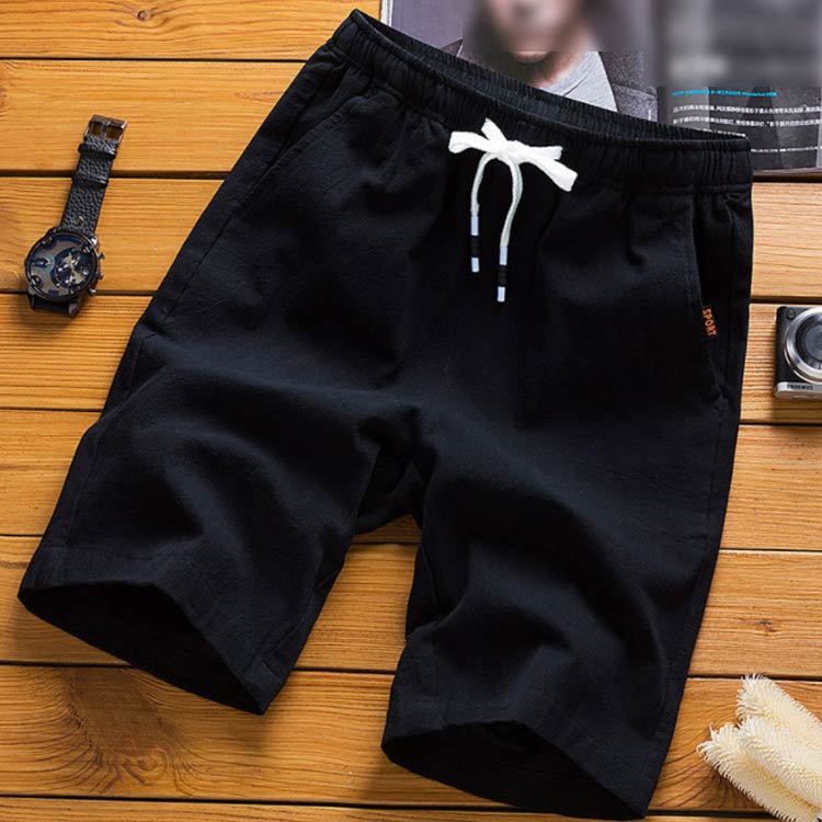 夏用 スリム 薄手 涼感 【2枚組】 タン 白 スリム ひざ上 涼しい 黒 ウエストゴム 膝上 【2枚組】 スポーツ ショートパンツ 冷感