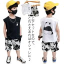 韓国子供服 夏 キッズ 夏にぴったり 子供服 男の子 ベビー 涼しい 上下セット 2点セット タンクトップ T パンツ ショートパンツ