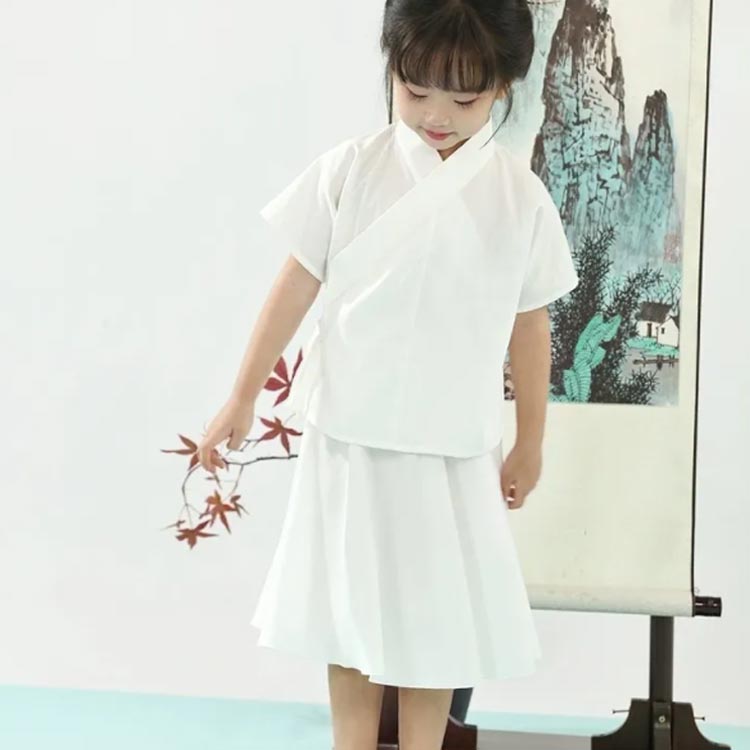 140cm シャツ 三歳 上下 半襦袢 肌着セット 肌襦袢パンツ/スカートのセット 襦袢 ハーフパンツ 襦袢 上下セット ス 七歳 七五三